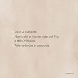 Crema Corpo Riso e Orchidea