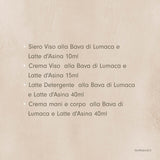 Pochette Mini Size Linea Bava di Lumaca e Latte d'Asina
