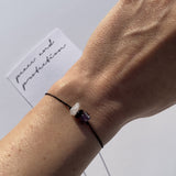 Bracciale Pace e Protezione con cristalli
