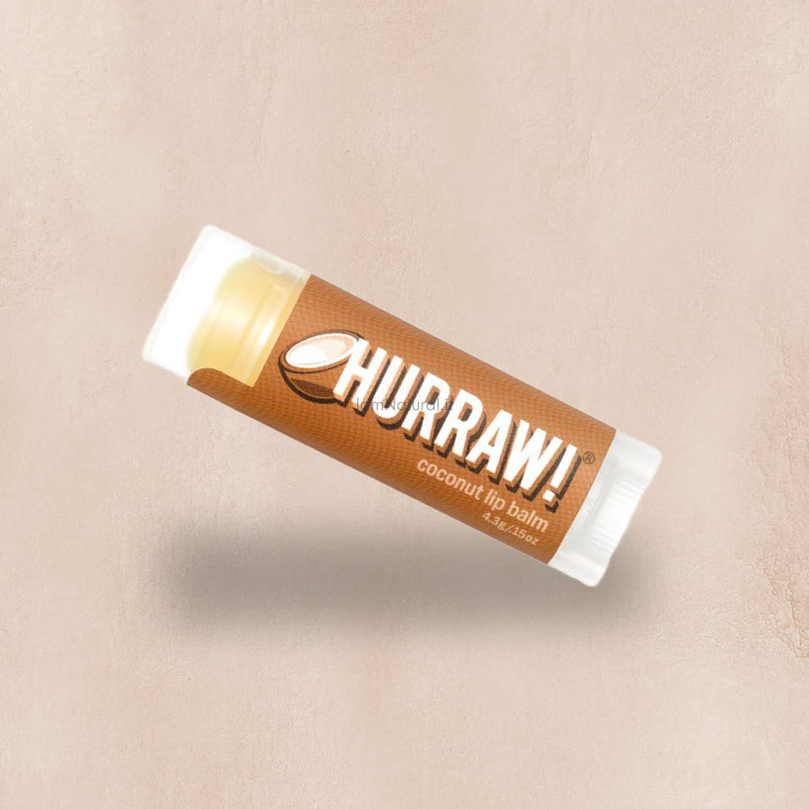 hurraw coconut lip balm