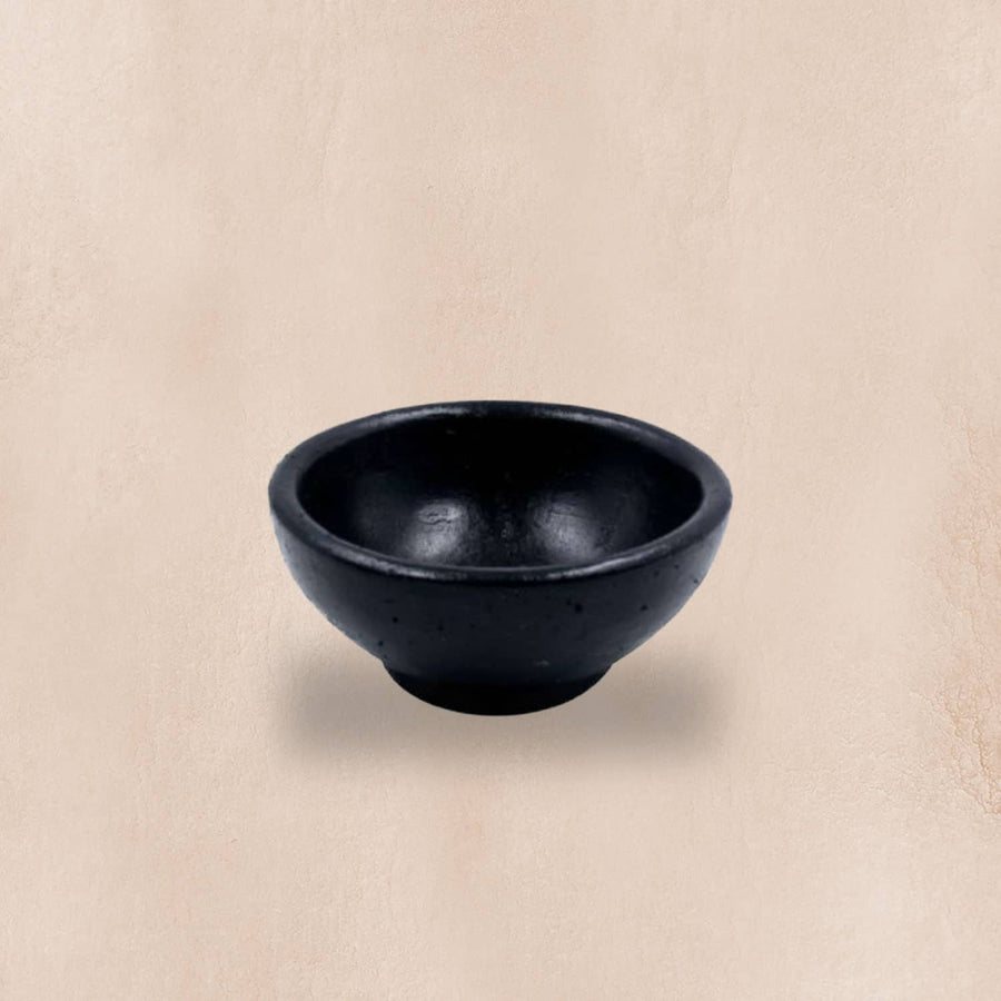 Ciotola Bruciatore in terracotta nera