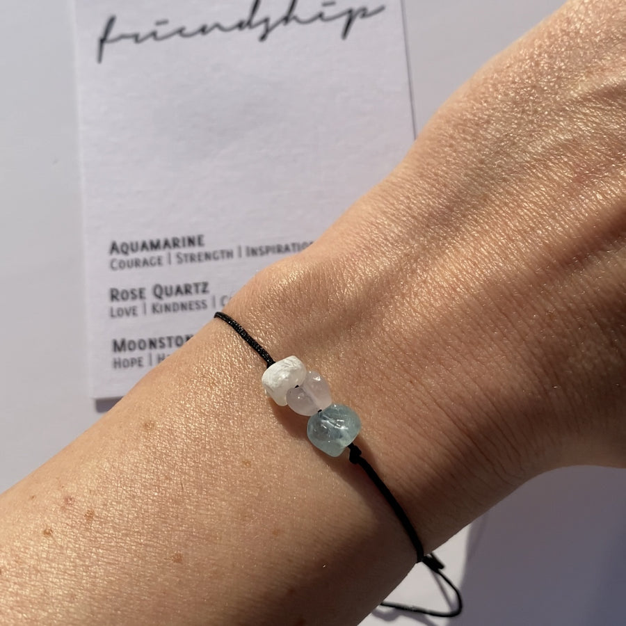 Bracciale Amicizia con cristalli