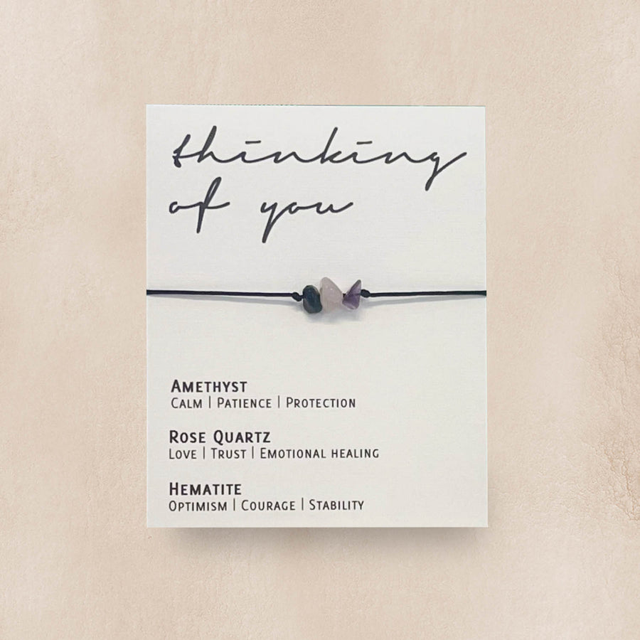 Bracciale Penso a Te con cristalli