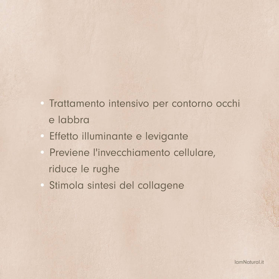 Contorno occhi e labbra alla Vitamina C