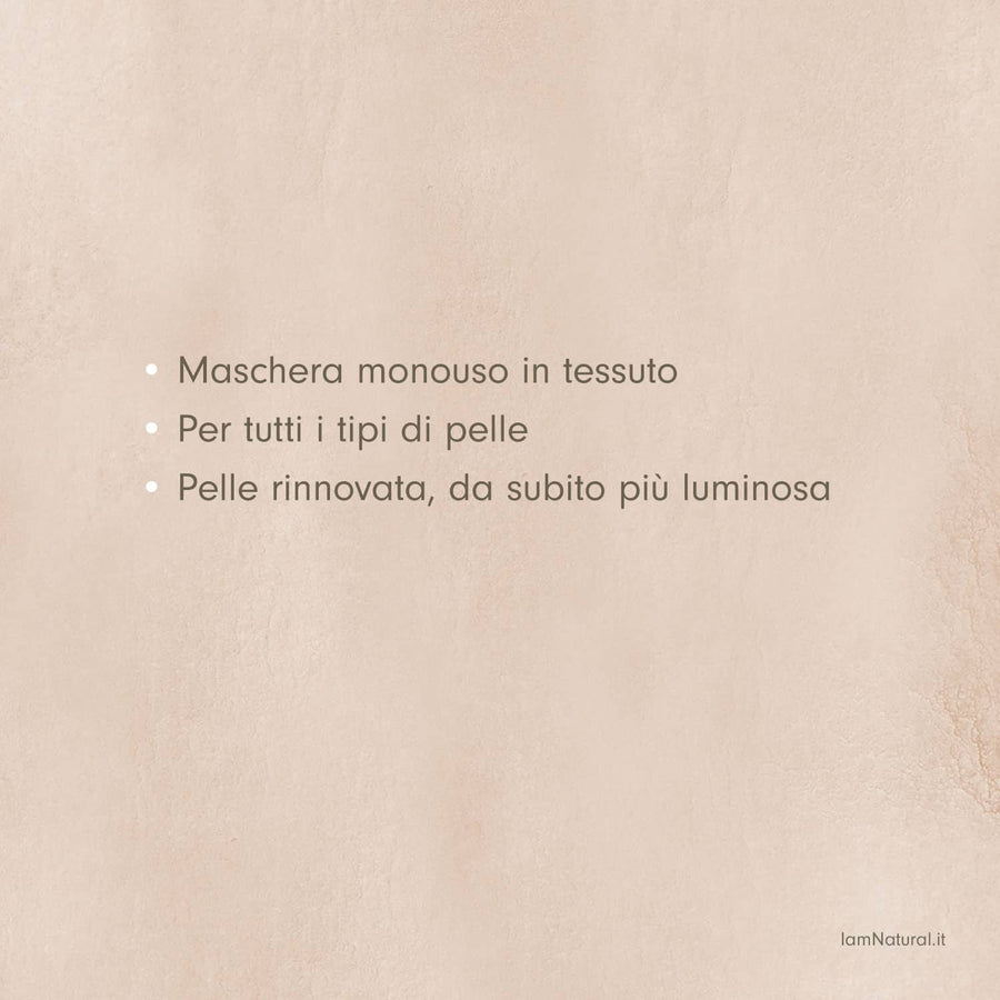 Maschera Esfoliante in tessuto