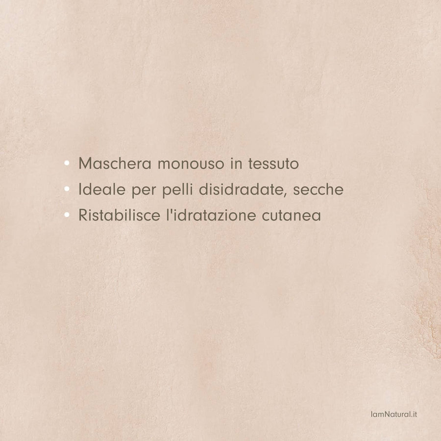 Maschera Idratante in tessuto