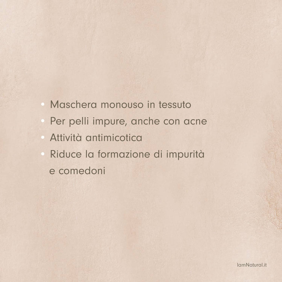 Maschera Purificante in tessuto