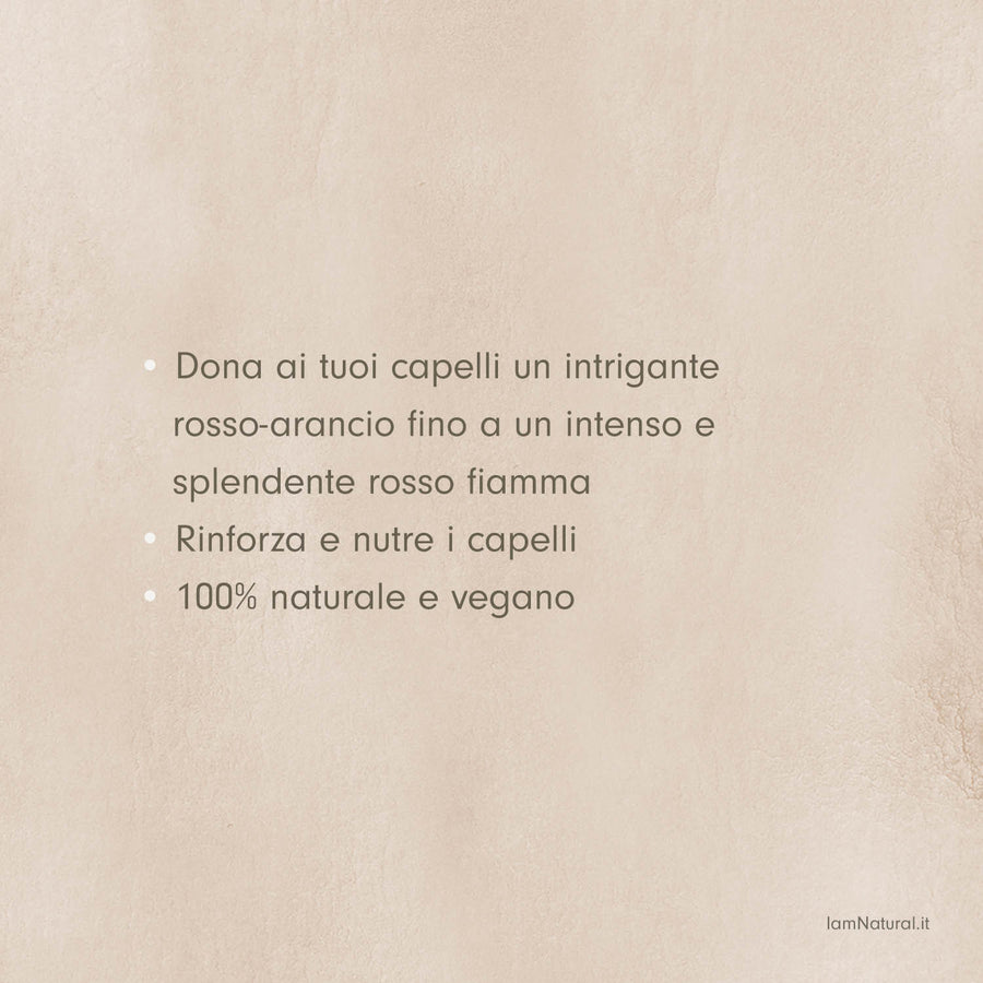 Tinta Naturale - Henné puro, rosso intenso