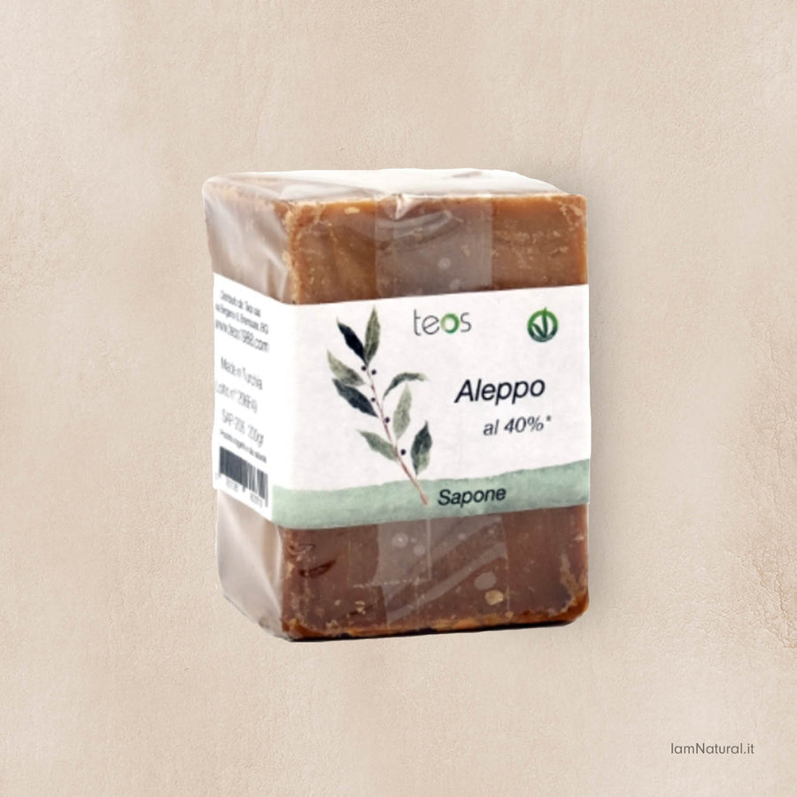 Sapone di Aleppo al 40%