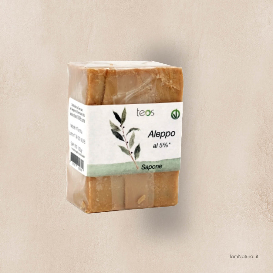 Sapone di Aleppo al 5%